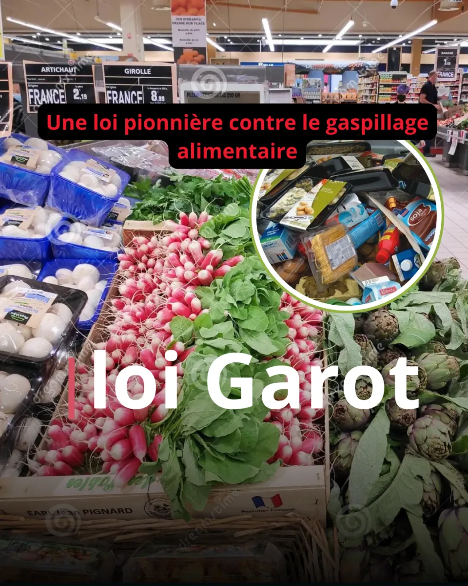 En France, la loi Garot oblige à donner plutôt qu’à jeter
