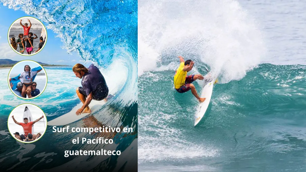 El auge del surf competitivo en el Pacífico guatemalteco