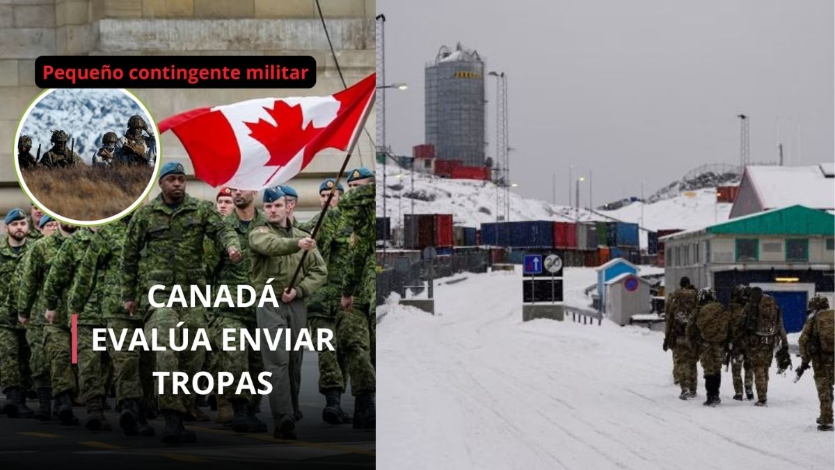 Canadá evalúa enviar tropas a Groenlandia para ejercicios de la OTAN