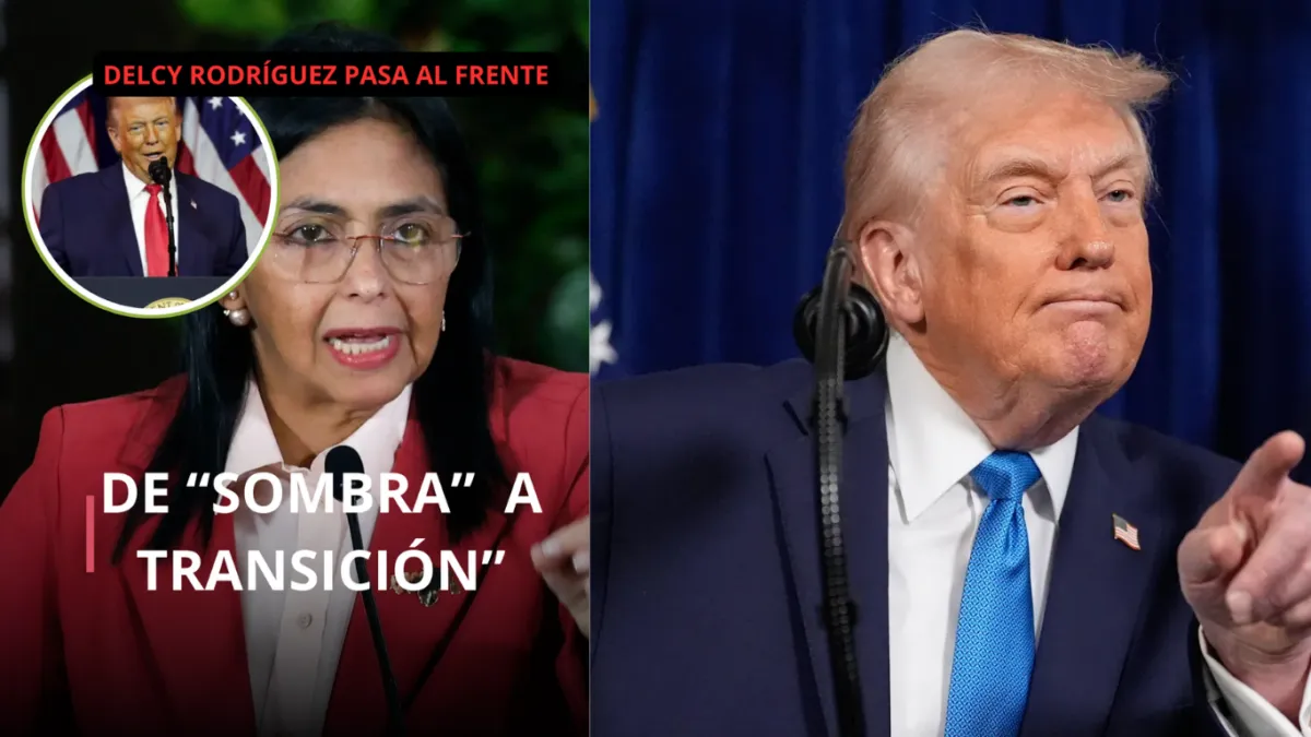 Delcy Rodríguez asume el liderazgo interino en Venezuela y queda en el centro del pulso con Washington