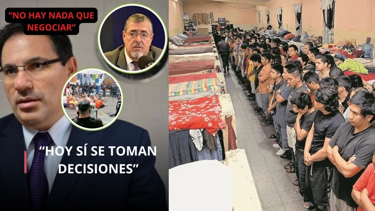 Villeda advierte que las cárceles son una “bomba de tiempo” y Arévalo endurece la postura
