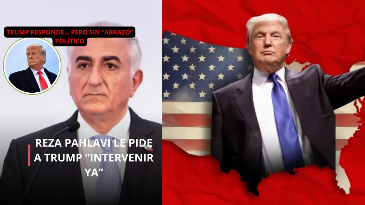 Irán: Pahlavi pide a Trump “intervenir” mientras continúa el apagón de internet