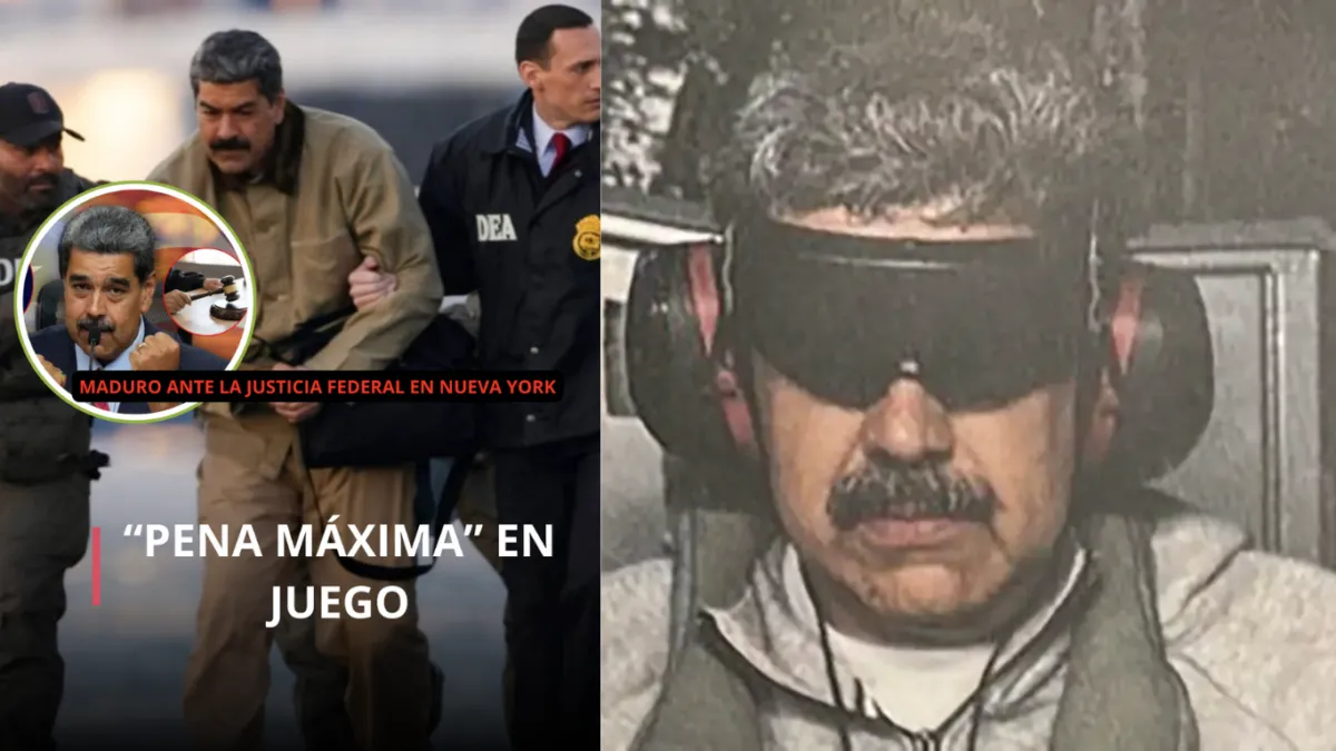Maduro se declara no culpable en Nueva York y crece el debate sobre la “pena máxima”