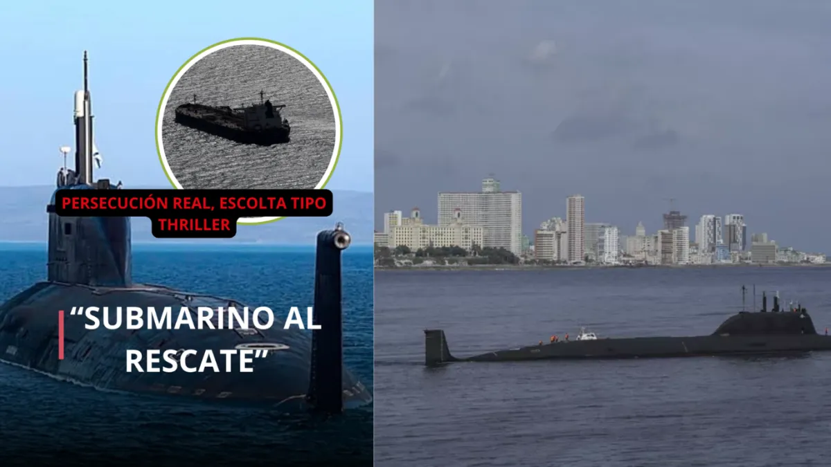 Submarino ruso y persecución en el Atlántico: el caso “Marinera” sube la tensión en alta mar