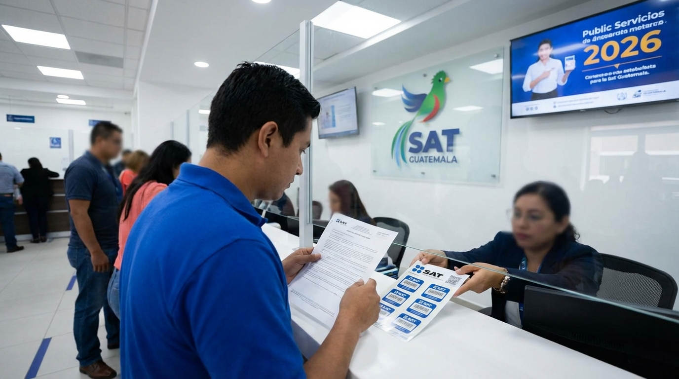 Calcomanía SAT Guatemala 2026: Requisitos, Precio, Dónde Obtenerla y Multas