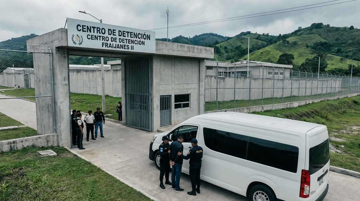 Capturan a director y alcaide por presuntas fiestas y privilegios en Fraijanes II