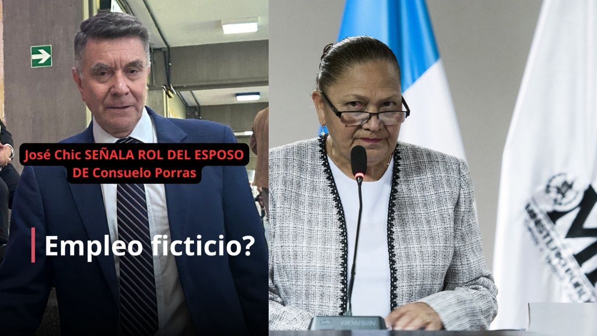 José Chic cuestiona el rol del esposo de Consuelo Porras y pide aclaraciones sobre recursos públicos