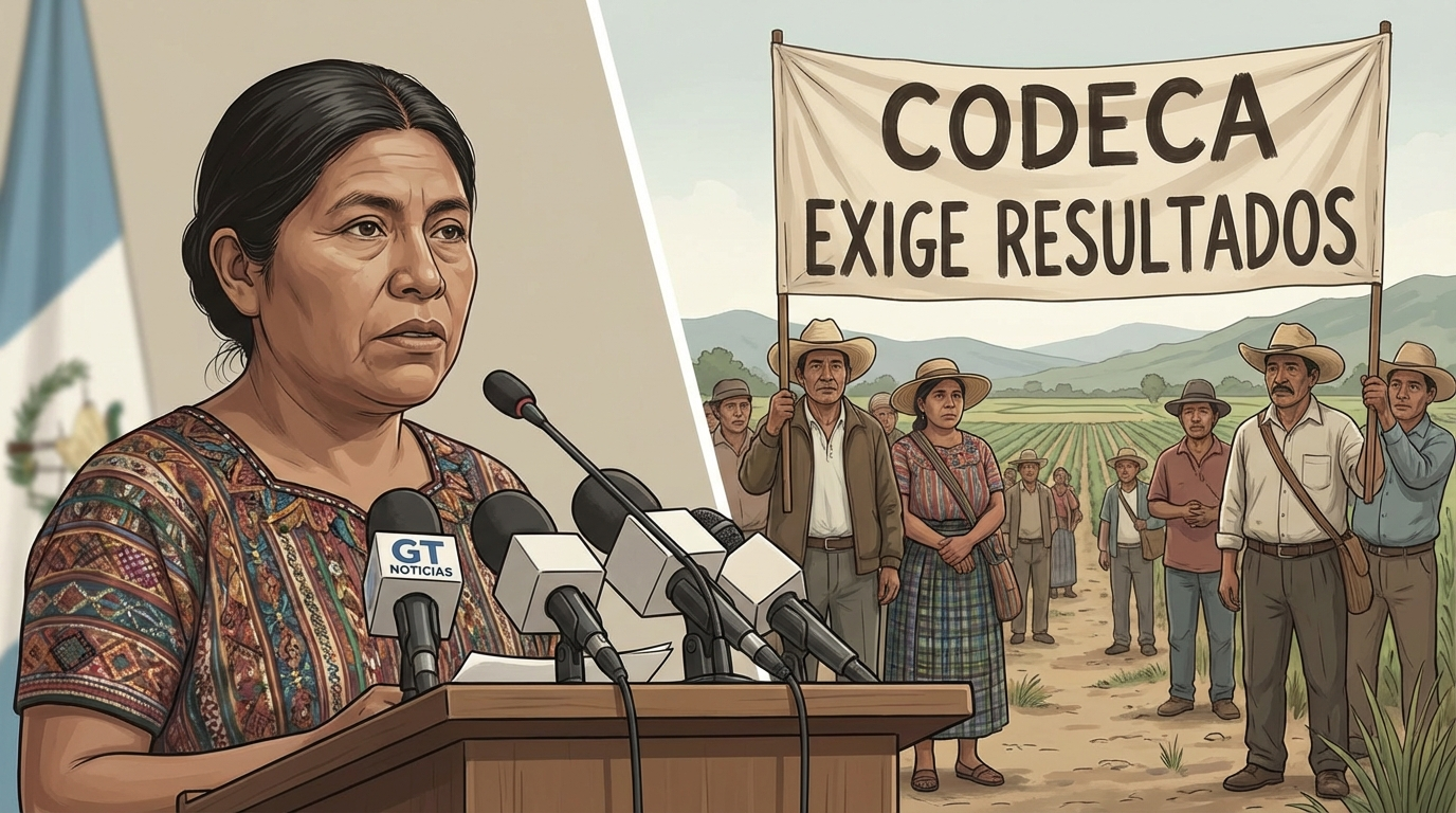 Thelma Cabrera endurece críticas a Arévalo y CODECA exige resultados en el interior