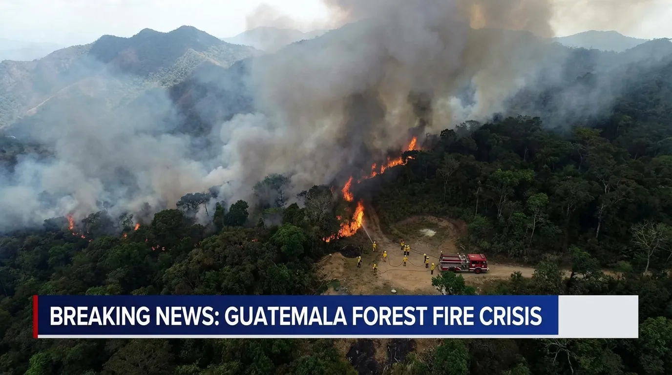 Incendios forestales han destruido más de 270 mil hectáreas en Guatemala desde 2020