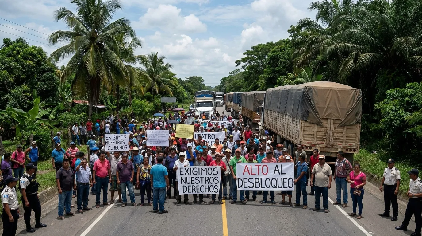 Bloqueos por alza de combustibles entran al cuarto día: cámaras empresariales exigen restablecer libre locomoción