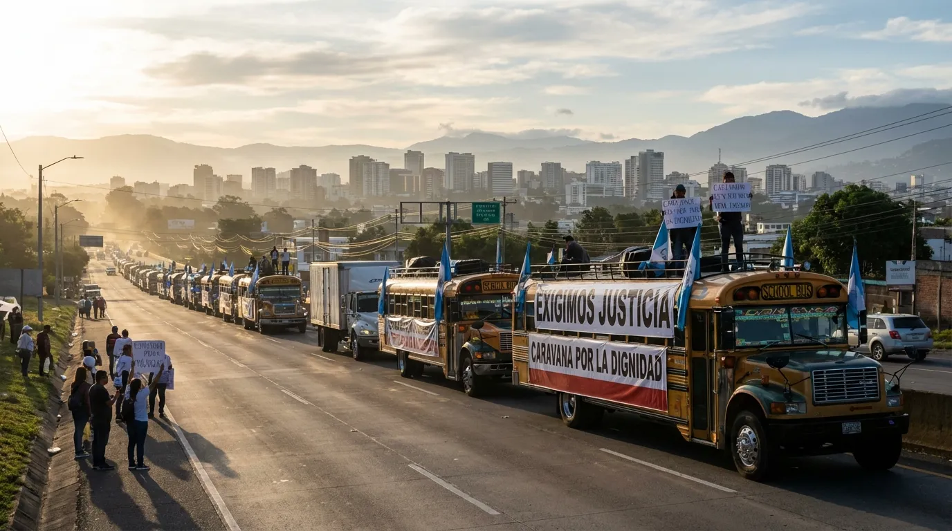 Transportistas anuncian caravana nacional para el lunes 23 de marzo por alza en combustibles