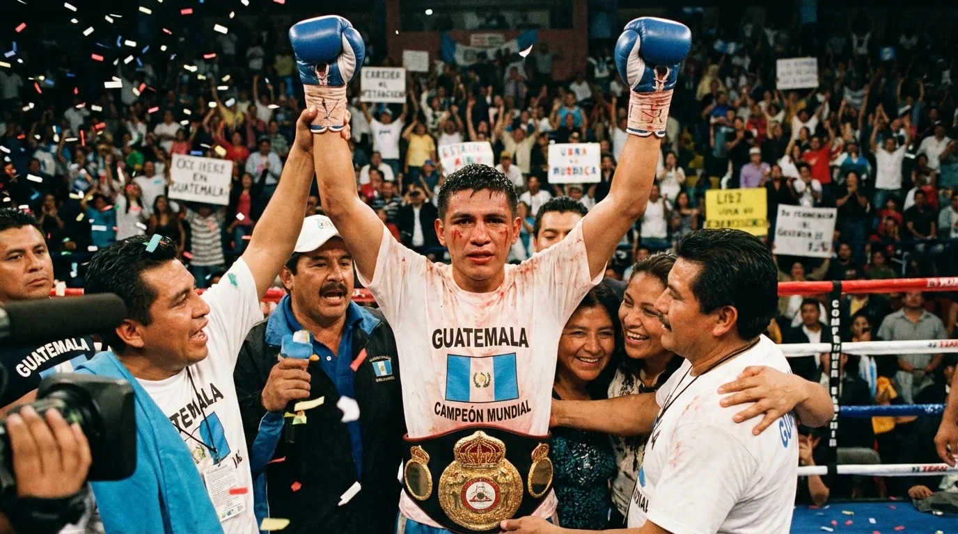Léster Martínez dedica su título mundial a Guatemala tras histórica victoria