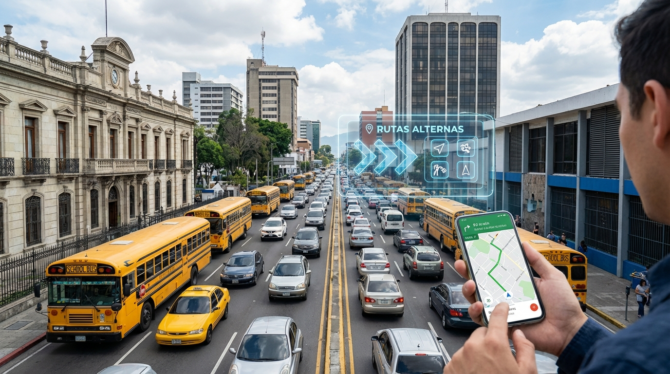 Tráfico Guatemala Hoy: Rutas Alternas y Guía para Navegar la Ciudad