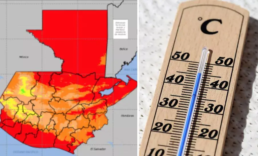 Clima en Guatemala del 27 de abril al 1 de mayo 2026: Prevén temperaturas entre los 41 y 43°C en algunas regiones