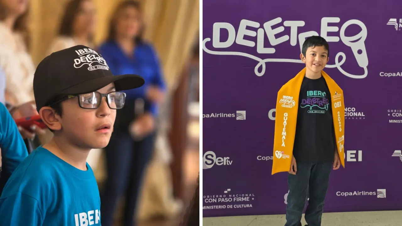 Niño guatemalteco logra tercer lugar en concurso iberoamericano de deletreo en Panamá