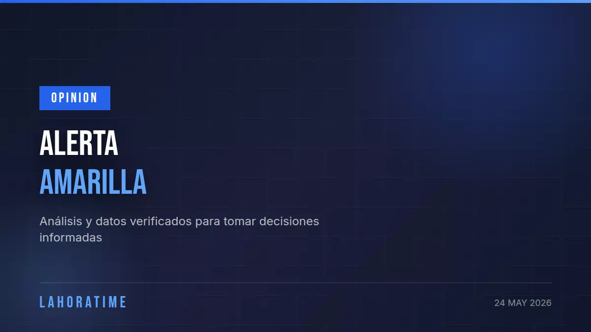 Alerta amarilla