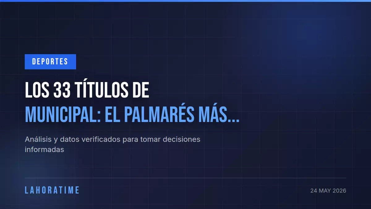 Los 33 títulos de Municipal: el palmarés más grande en la historia de la Liga Nacional de Guatemala