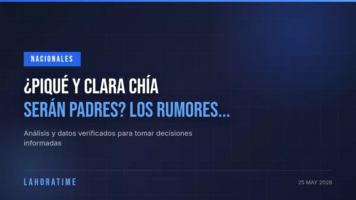 ¿Piqué y ¿Clara ¿Chía serán padres? Los rumores que surgieron tras celebrar su cuarto aniversario