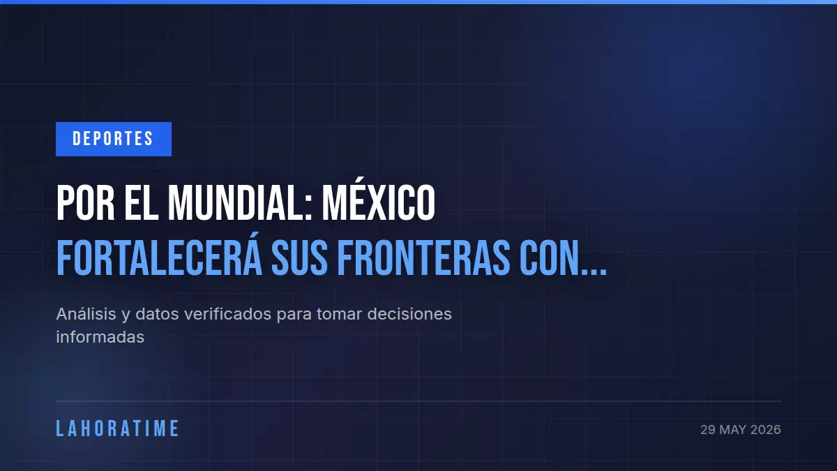 Por el Mundial: México fortalecerá sus fronteras con el apoyo de perros detectores guatemaltecos