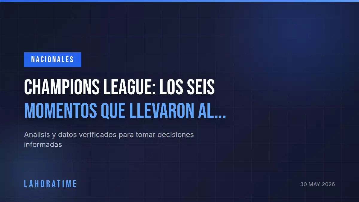 Champions League: Los seis momentos que llevaron al PSG a la gloria y dejaron al Arsenal sin Orejona