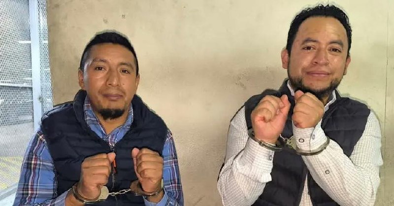 Luis Pacheco y Héctor Chaclán detenidos