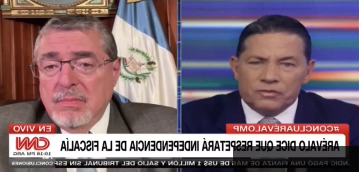 Presidente Bernardo Arévalo en entrevista con CNN sobre la recuperación de la justicia