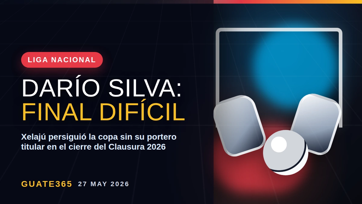 Darío Silva revela cómo sufrió la final de Xelajú