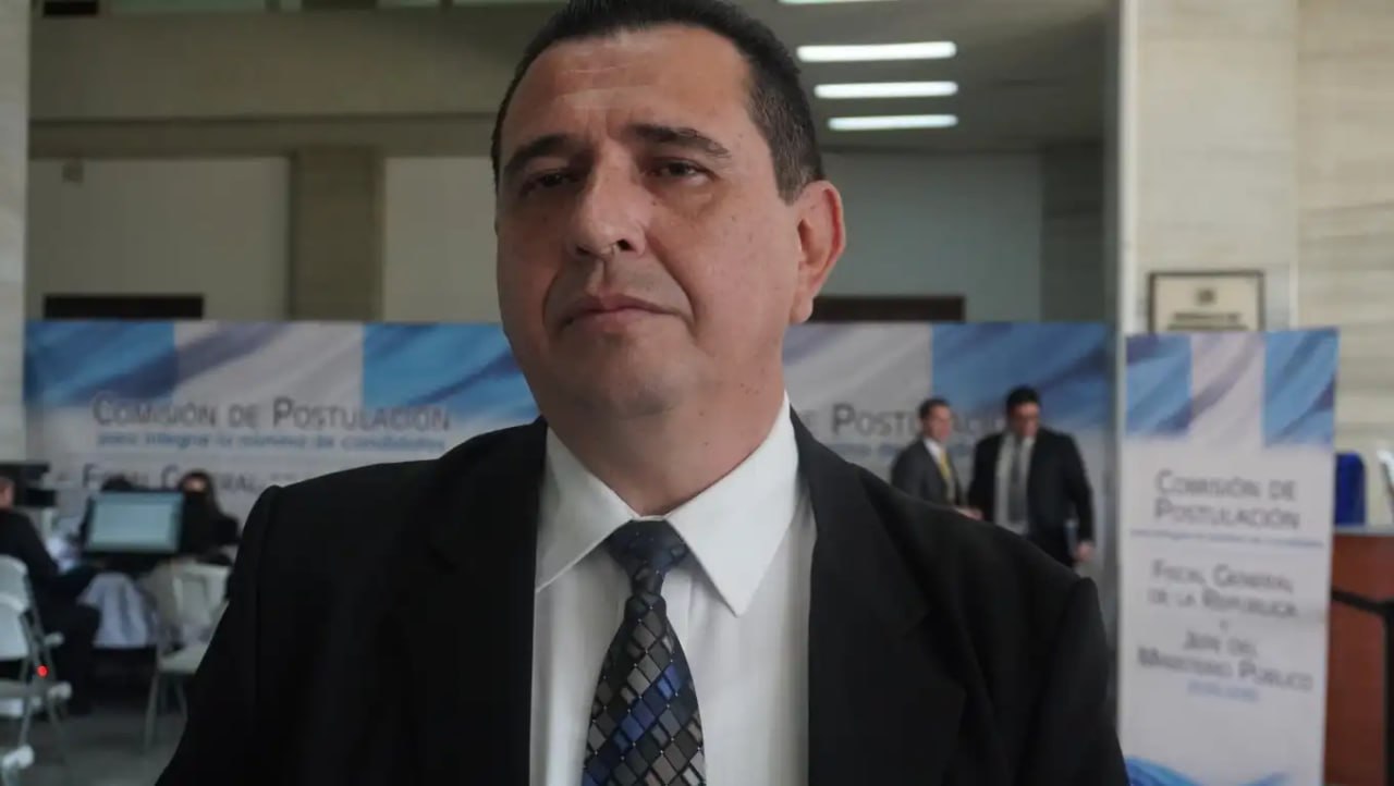 Funcionario del Ministerio Público en evento institucional