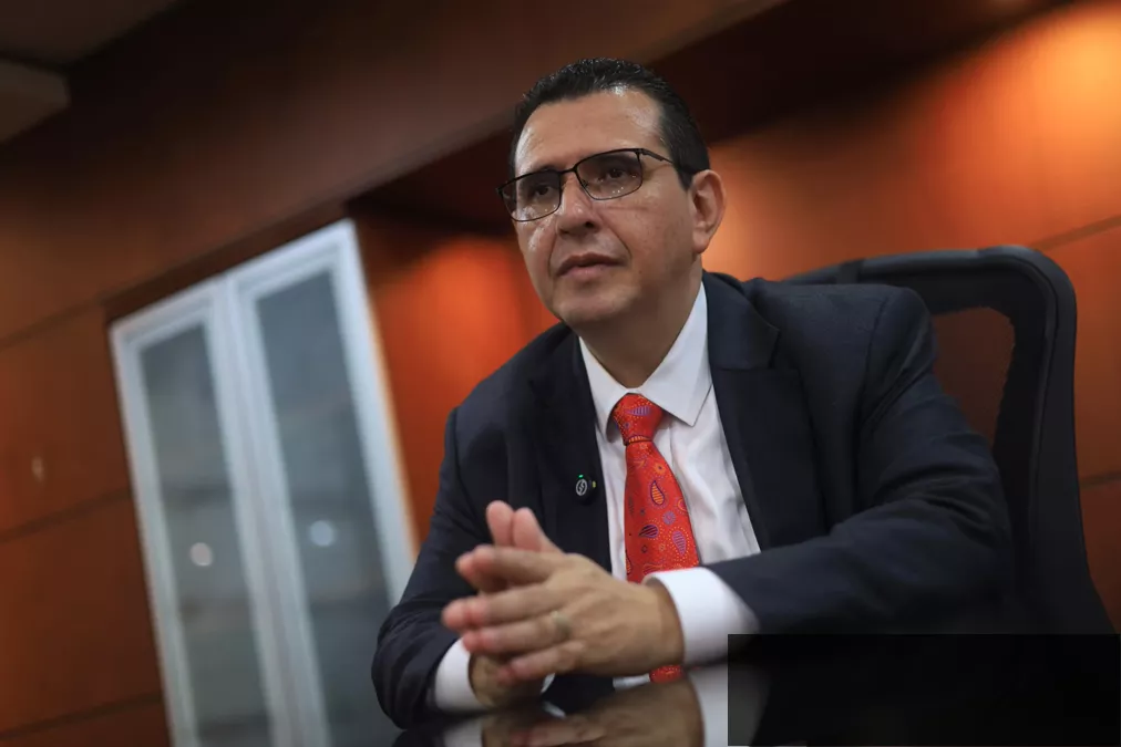 Gabriel García Luna en su primera entrevista como fiscal general
