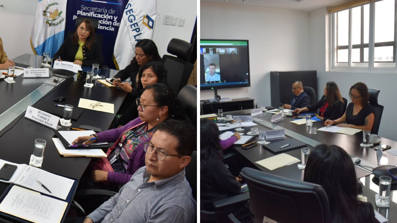 Reunión bilateral entre delegaciones de Guatemala y Uruguay para acuerdo sanitario y agropecuario