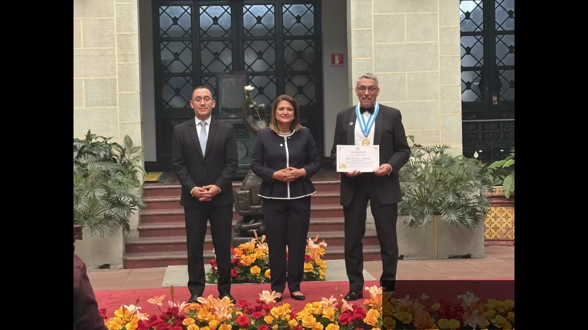 Ceremonia de condecoración Orden Vicepresidencial