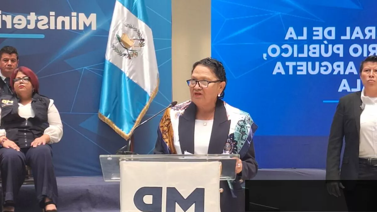 Ceremonia oficial del Ministerio Público de Guatemala