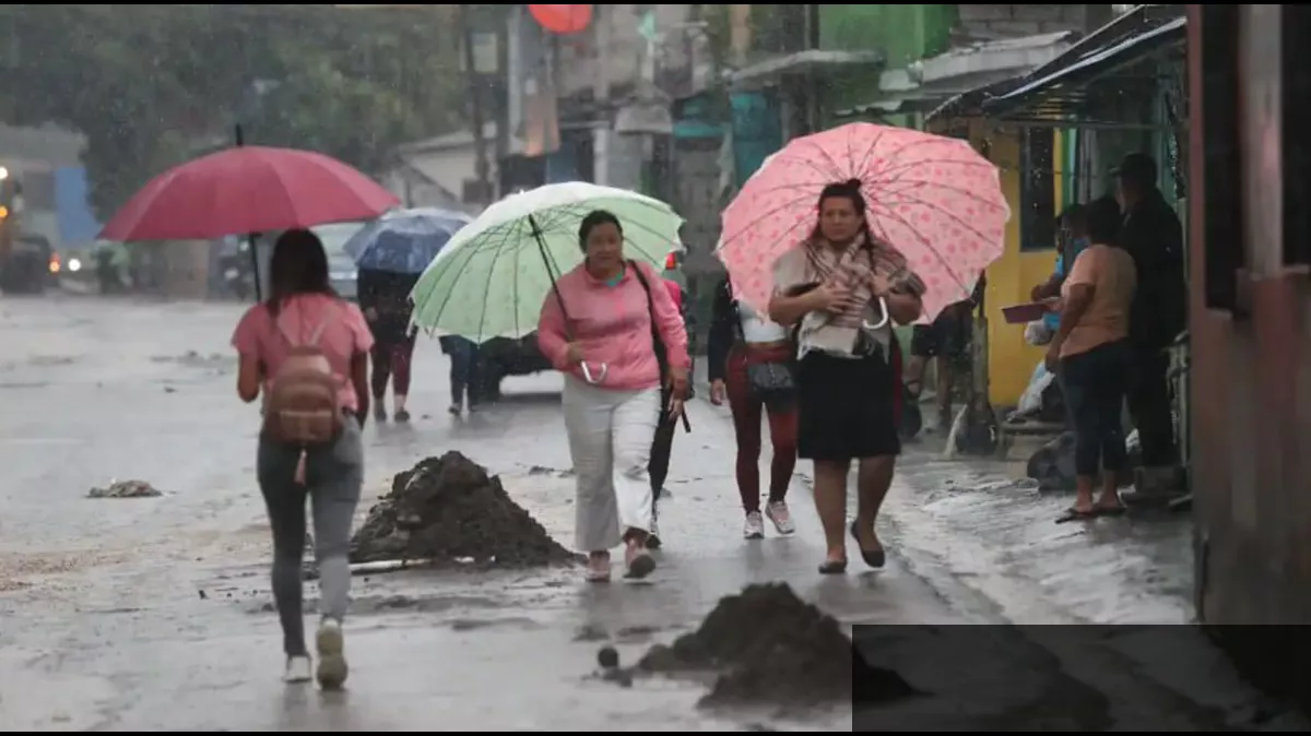 Lluvias y calor extremo se combinan este fin de semana en Guatemala