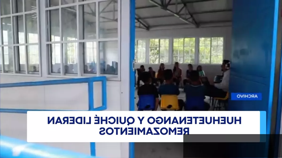 Escuela remozada en Guatemala