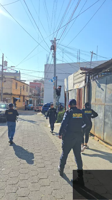 Operativo PNC retira cámaras videovigilancia colonia Bethania