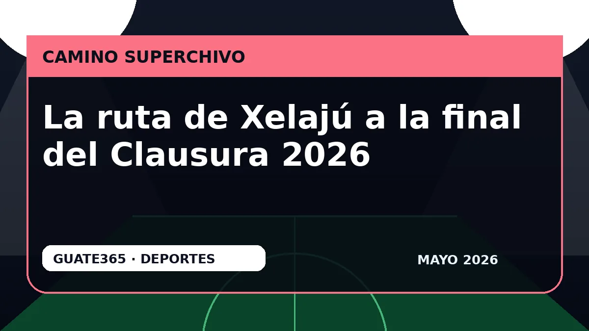 La ruta de Xelajú a la final del Clausura 2026
