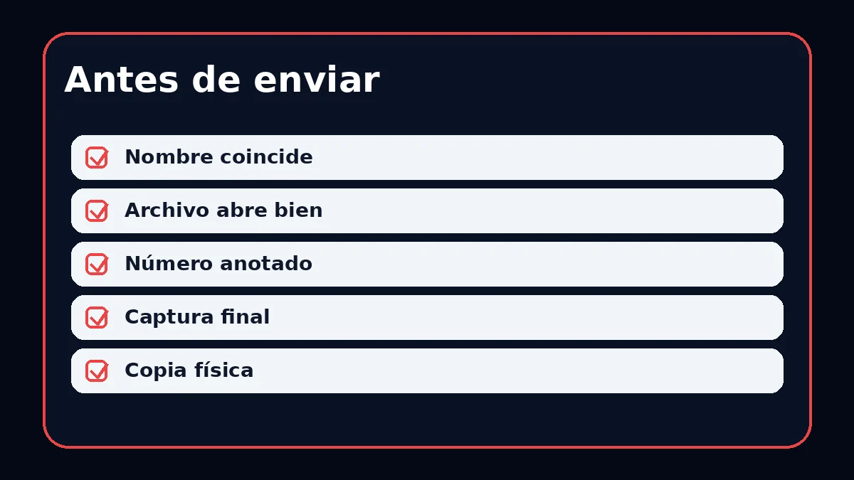 Checklist de Trámites digitales