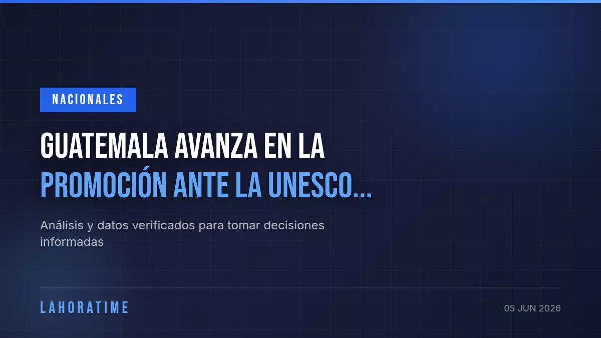 Guatemala avanza en la promoción ante la UNESCO de dos elementos de su Patrimonio Cultural Inmaterial