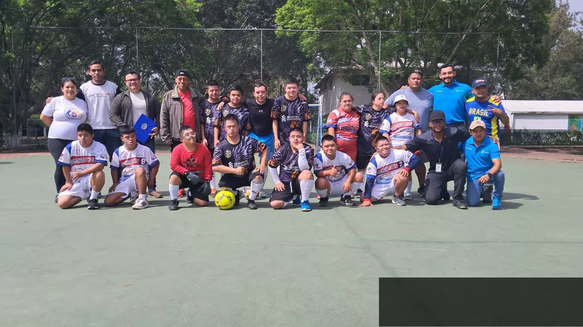 Futbolistas con síndrome de Down sueñan con la selección nacional de futsal