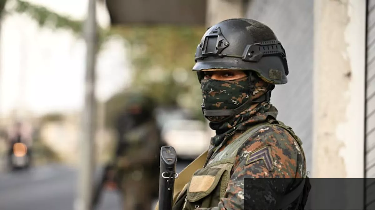 Fuerzas de seguridad de Guatemala en operativo